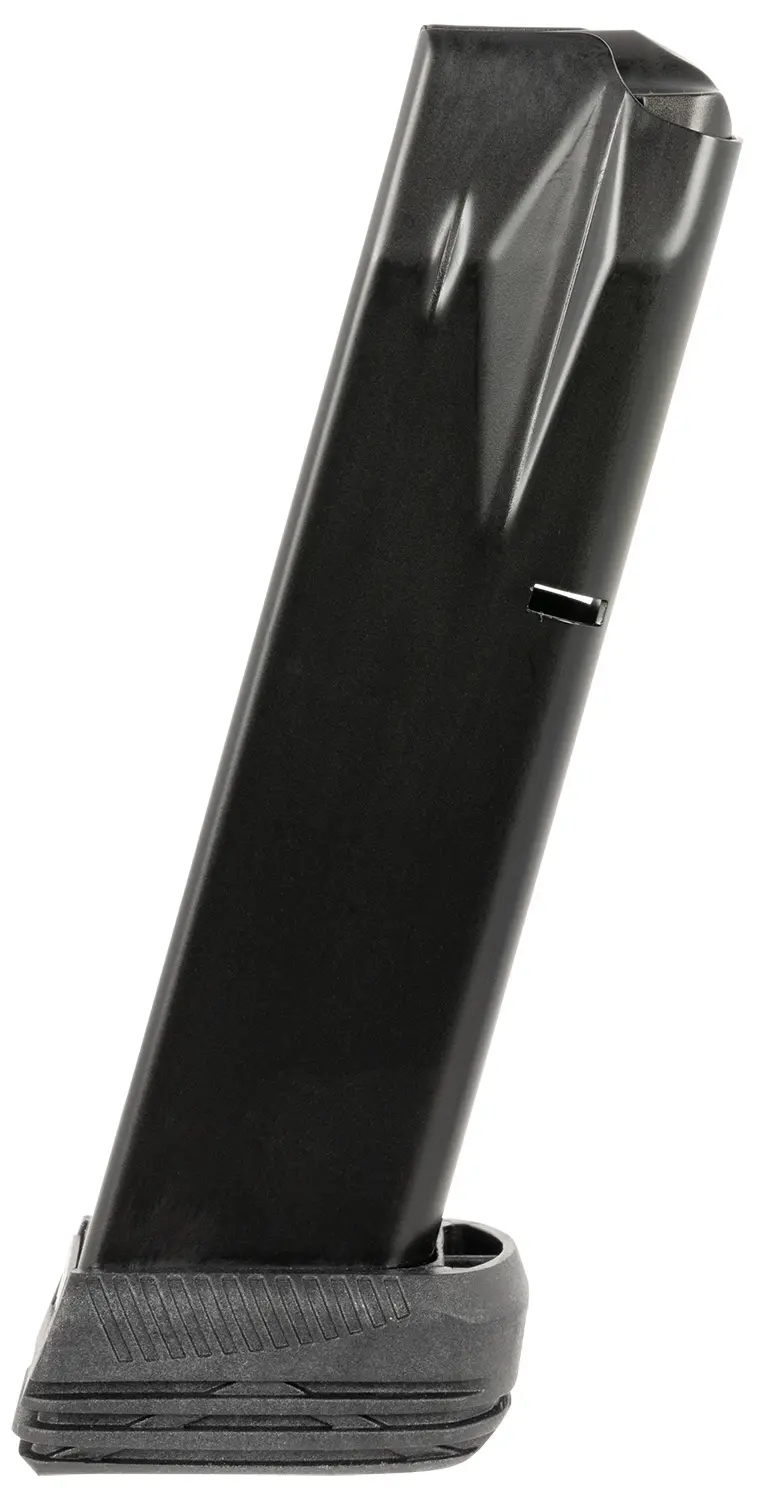 Mec-Gar MGPB9220DPS Beretta 20rd Extended 9mm Luger, Fits Beretta 92FS/M9/92G/92X Black Carbon Steel