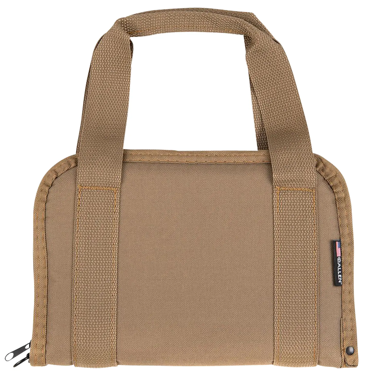 Allen 3642 Pistol Tote Flat Dark Earth Endura 11.50" Long Lockable Holds 1 Handgun