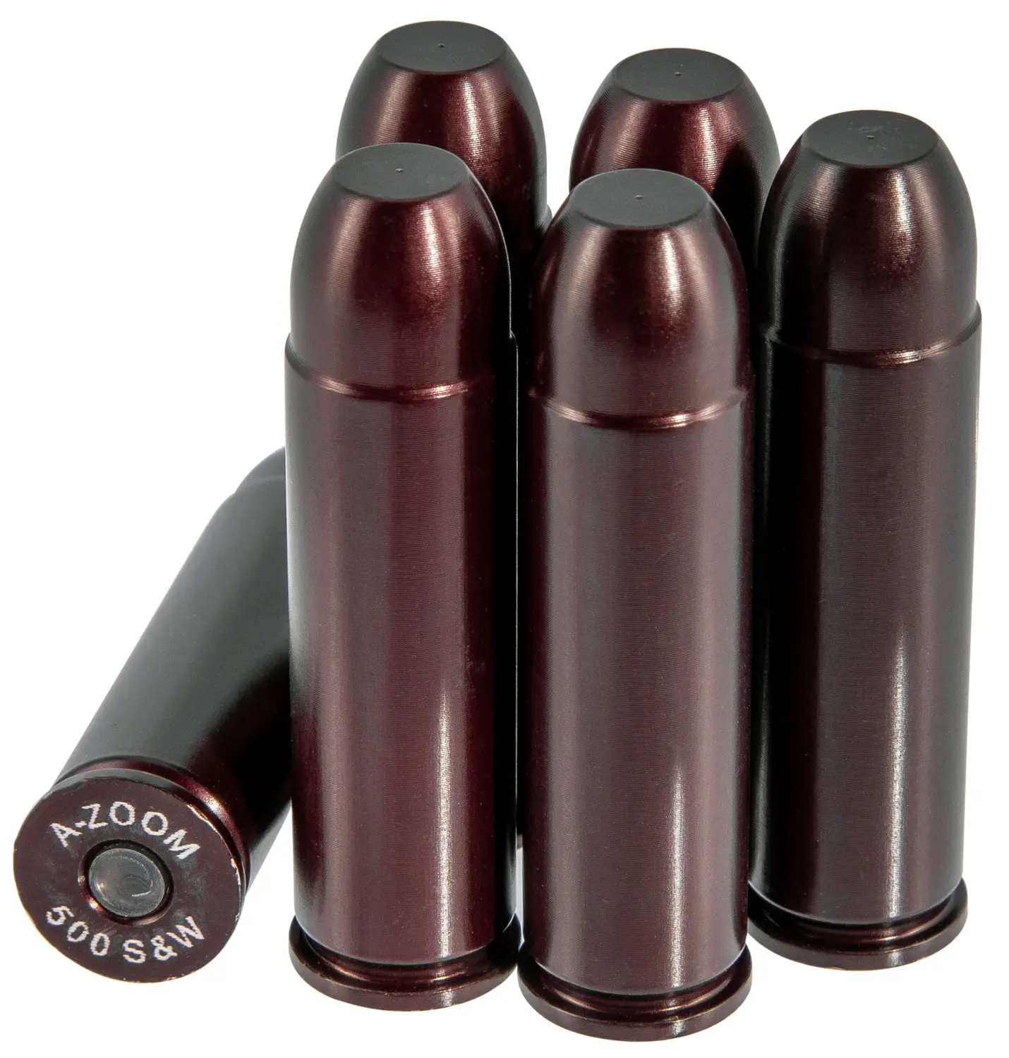 A-Zoom 16144 Revolver Snap Cap 500S&W Mag 6Pack