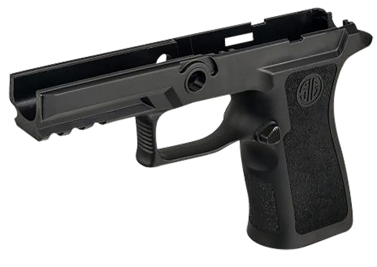 Sig Sauer GRIPMODXCA943LGBLK P320 Grip Module X-Series Carry (Large Size Module), 9mm Luger/40 S&W/357 Sig, Black Polymer, Fits Sig P320 (3.90" & 4.70")