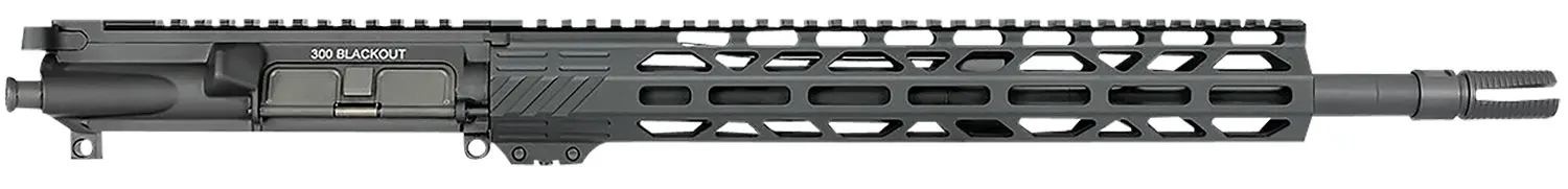Rock River Arms BLK0592 LAR-15M Coyote Carbine Complete Upper, 300 Blackout 16", Black, Aluminum Rec, 12.50" M-LOK Handgaurd, Smith Vortex Flash Hider