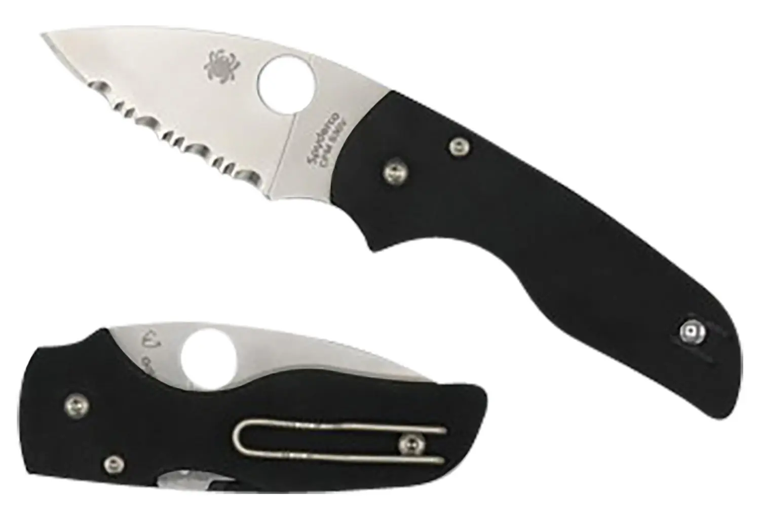 Spyderco C230GP Lil' Native 2.42" Folding Plain Satin CPM S30V SS Blade/Black Textured G10 Handle Includes Pocket Clip