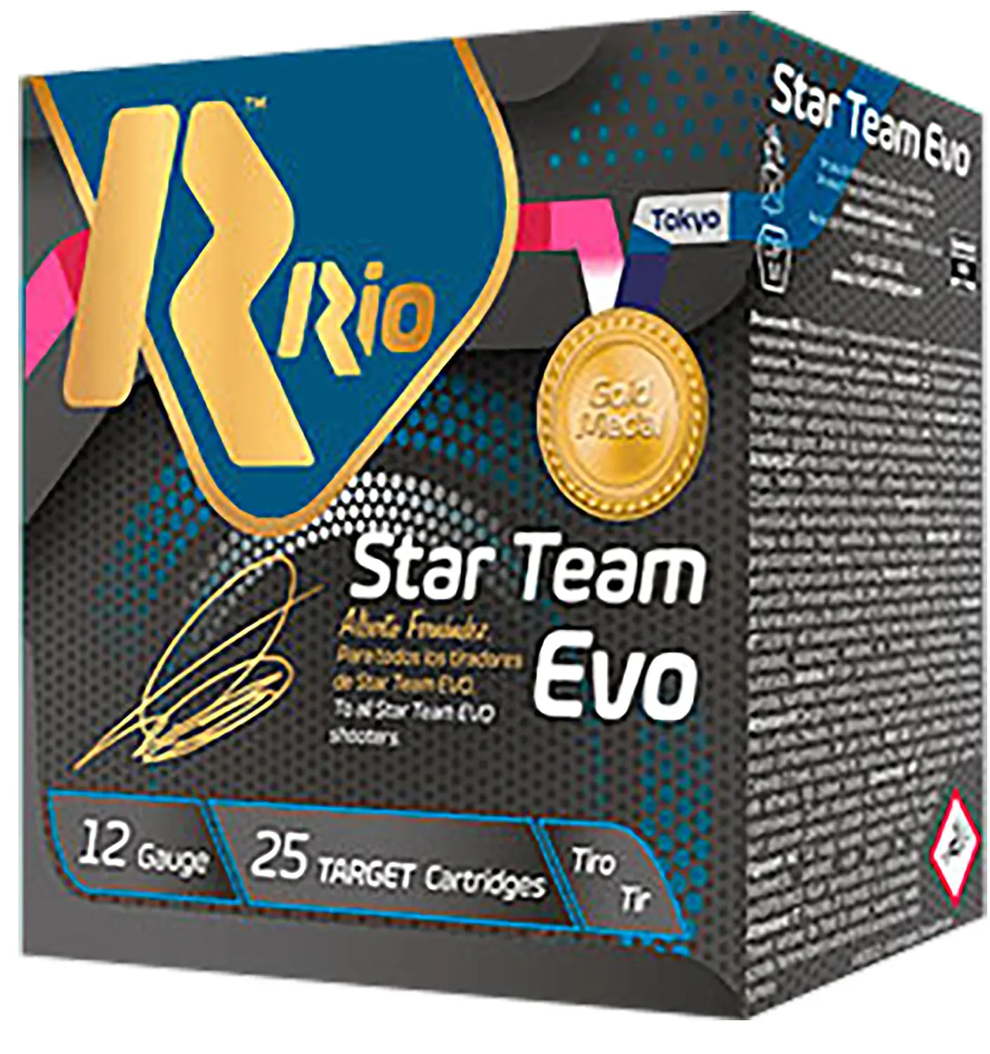 Rio Ammunition ST288 Star Team EVO 12Gauge 2.75" 1oz 8Shot 25 Per Box/10 Case