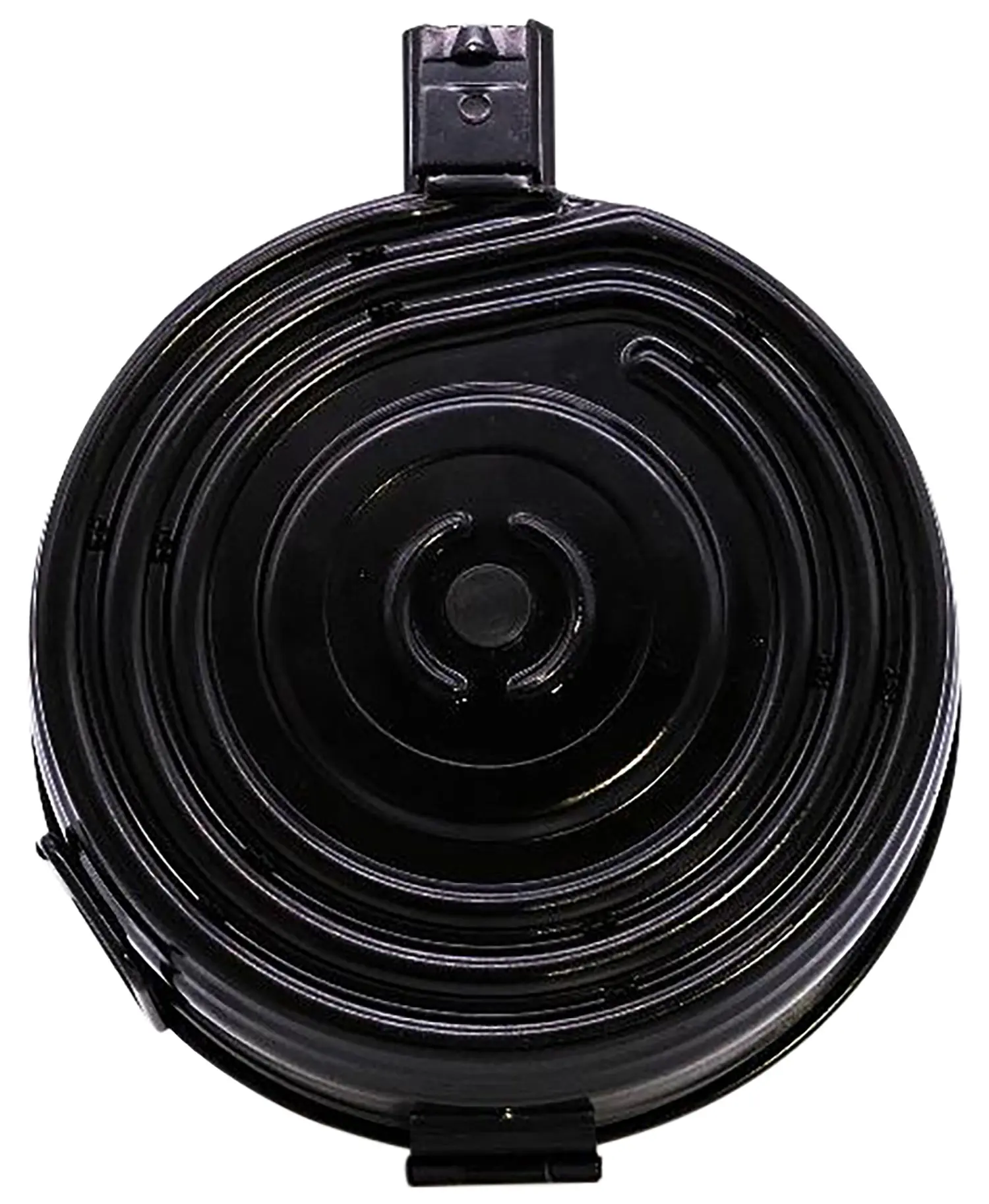 Kci Usa Inc KCIMZ004S AK-47 75rd Drum 7.62x39mm Black Steel Fits AK-47/AKM Platform