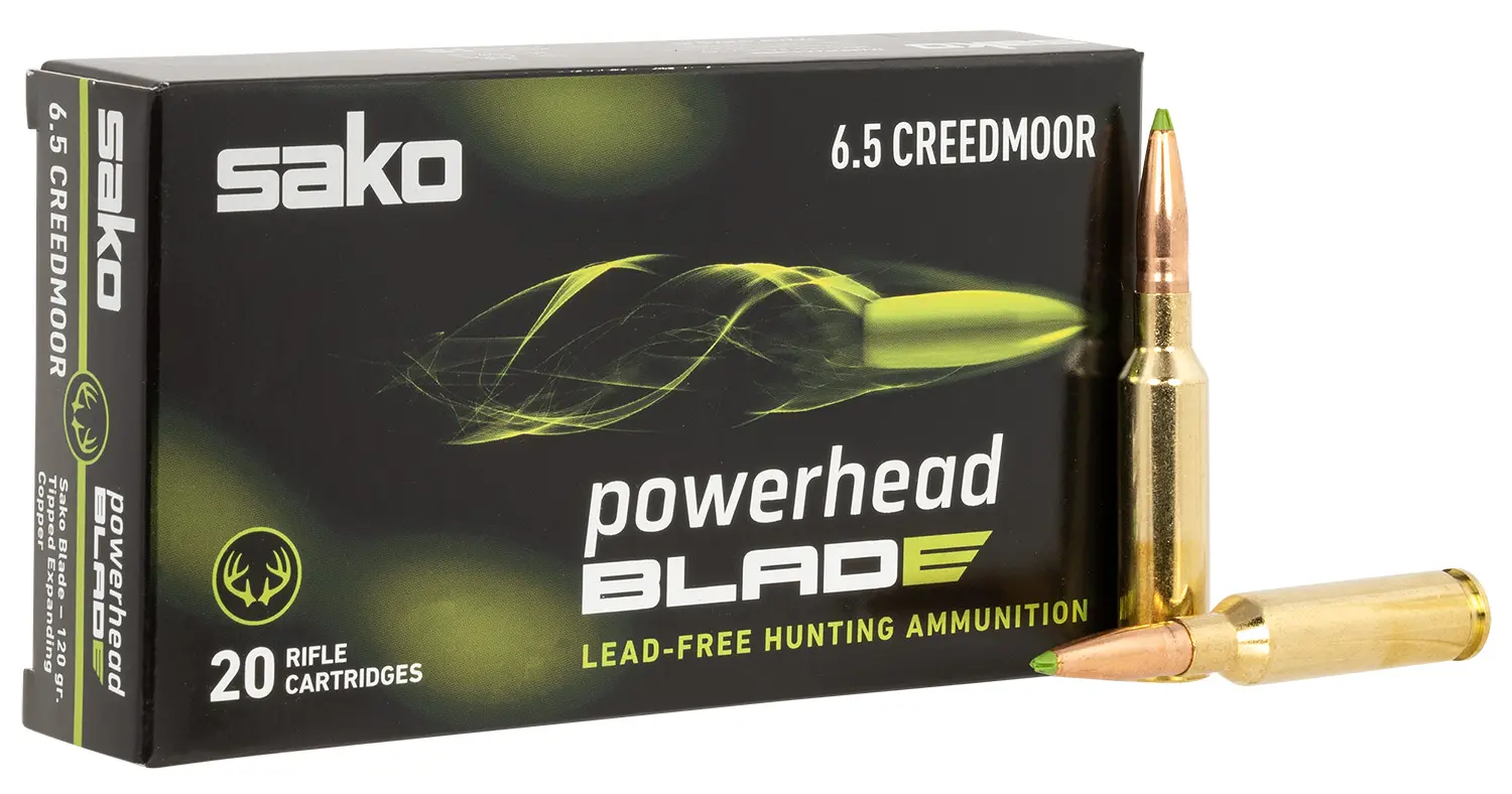 SAKO (TIKKA) PowerHead Blade 6.5Creedmoor 120gr 20 Per Box/10 Case