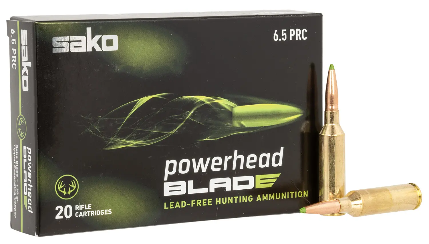SAKO (TIKKA) JASPHB65PRC120B PowerHead Blade 6.5PRC 120gr 20 Per Box/10 Case
