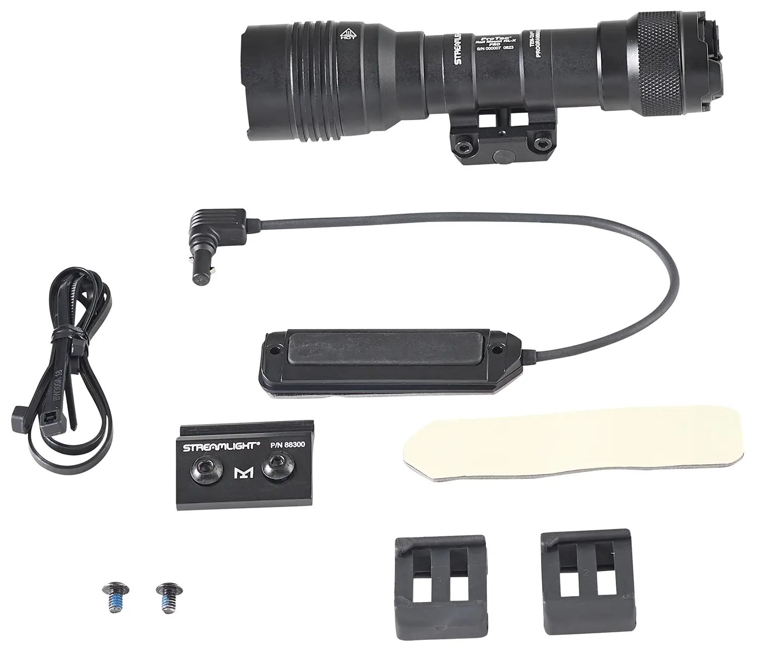 Streamlight 88127 ProTac HL-X Rail Mount Black Anodized Aluminum, 60-1000 Lumens, LED Bulb, 447 Meters Beam