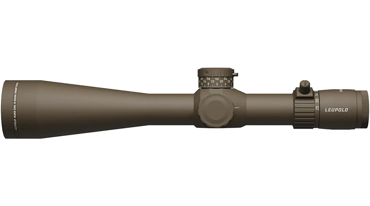 High-quality Leupold rifle scope with adjustable zoom and reticle for accurate shooting.