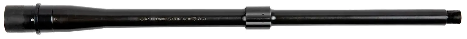 Ballistic Advantage BABL65CR18PQ Premium Series 6.5 Creedmoor 18" Threaded Hanson Profile, Midlength with .875" Low Pro Gas Block, Black QPQ 4150 Chrome Moly Vanadium Steel, Fits AR-10