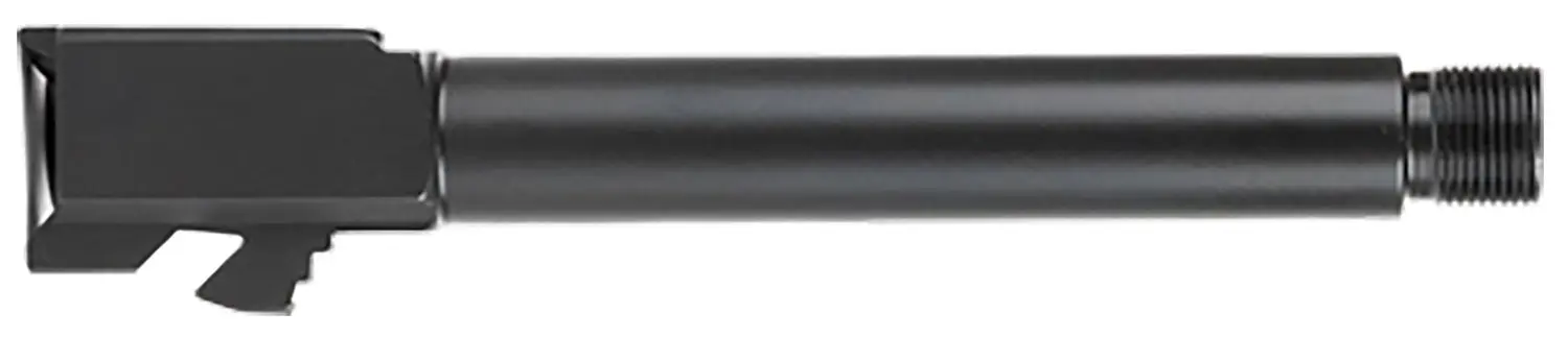 Ballistic Advantage BAPSG195T1Q Premium Series 9mm Luger Fits Glock 19 Gen 3-5 Threaded Black QPQ Stainless Steel