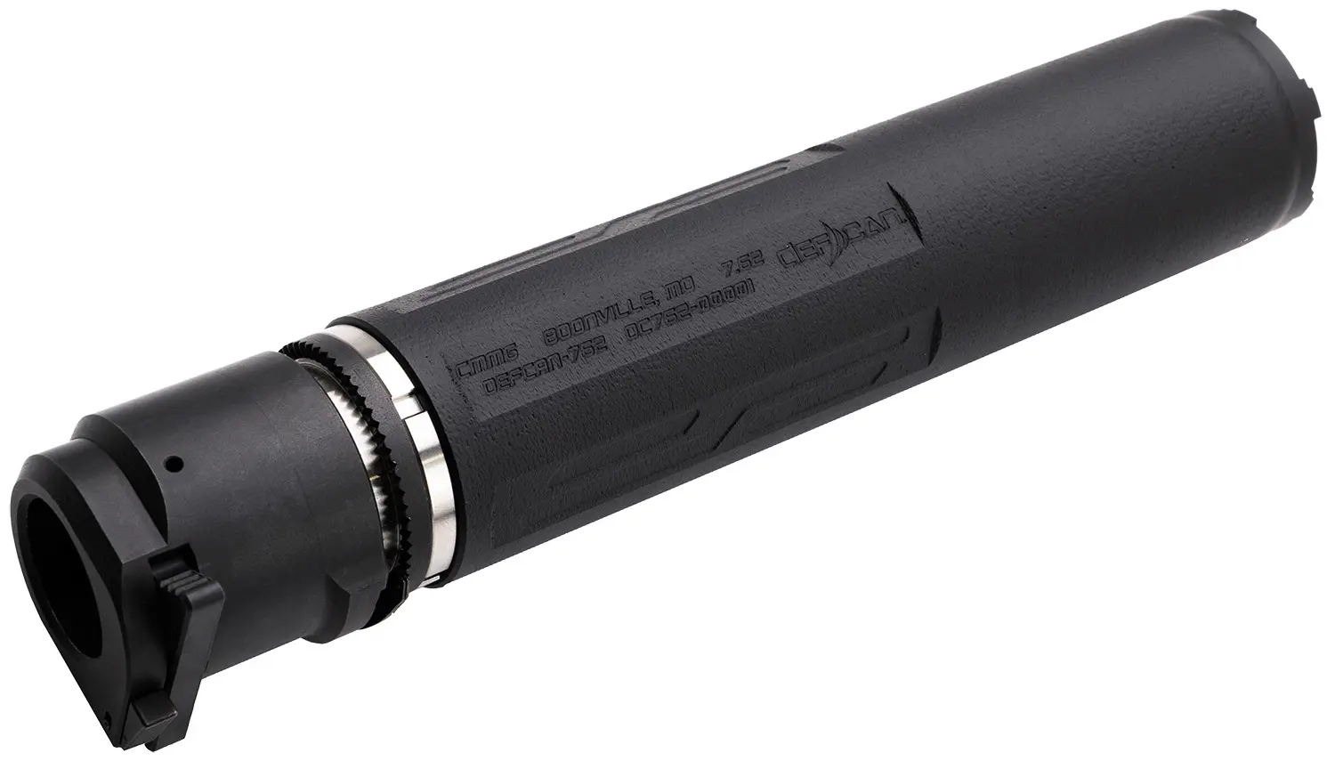 CMMG 38CA48B DefCan 3 7.62mm .308 Win, 8.50" L Black Steel, 5/8"-24 tpi Zeroed SVD Muzzle Brake