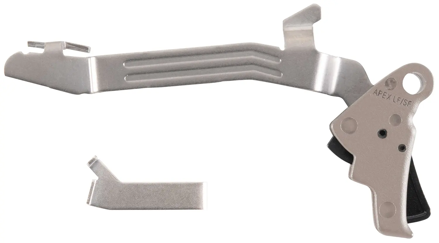 Apex Tactical 102P117FDE Action Enhancement Slim Flat Dark Earth Drop-In, Compatible w/Glock 43/43X/48