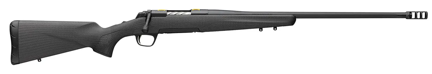 Browning 035602227 X-Bolt Pro Full Size 7mm Rem Mag 3+1 26" Matte Blued Fluted Sporter SR Barrel, Blued Drilled & Tapped/X-Lock Mount Steel Receiver, Black Fixed Synthetic Stock