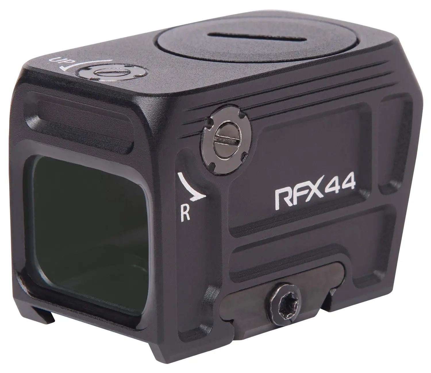 Viridian 9810110 RFX44 Black Anodized 1 x 21 mm x 16.5 mm 5 MOA Green Dot ACRO/Shield RMSc Footprint