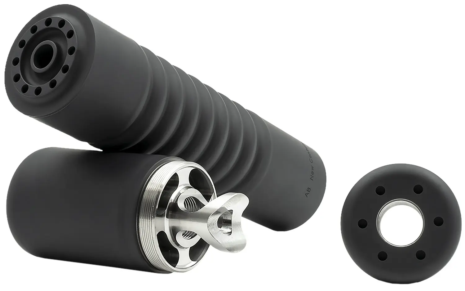 Ab Suppressor F22-78-BB Raptor 7.62mm 1.625" Black Titanium 5/8"x24