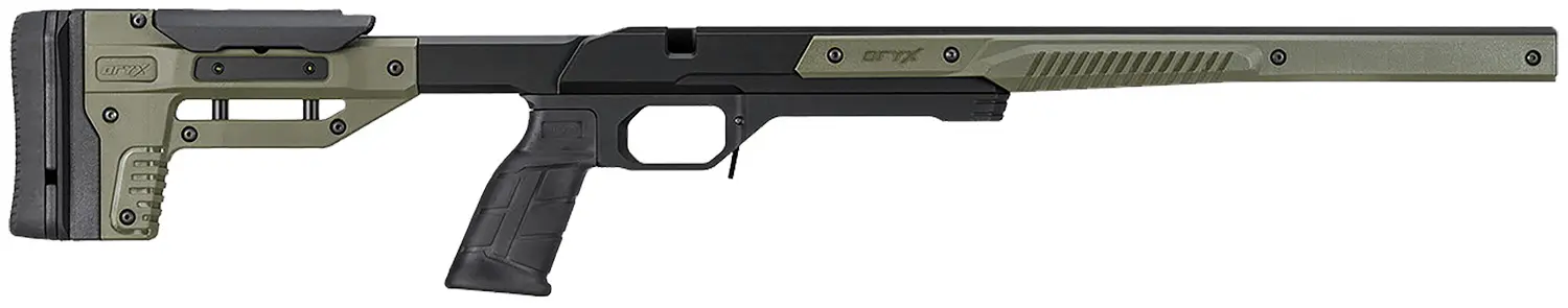Mdt Sporting Goods Inc 103950ODG Oryx Sportsman OD Green Aluminum Tikka T3/T3x/ Short Action 32.25"