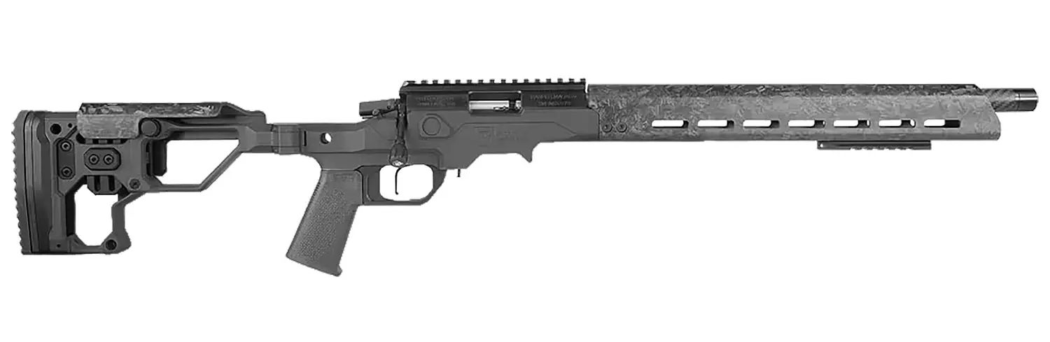 Christensen Arms 8011202100 MPR 22 WMR 10+1 16" Carbon Fiber Match Grade Threaded Barrel, Black Nitride Picatinny Rail Receiver, M-LOK Handguards, Black Anodized Adj w/MagneLock Technology Stock, Bla