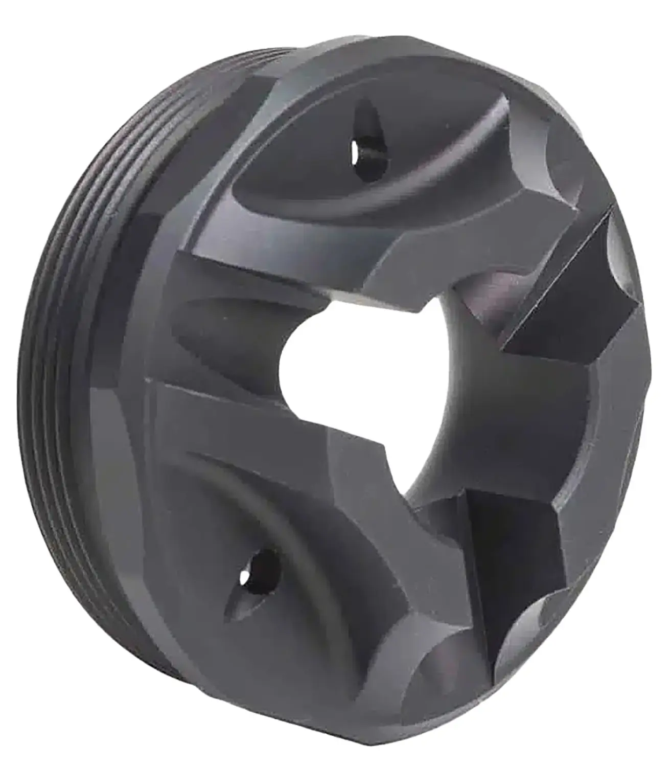 Jk Armament JK195LTECFHC Breacher End Cap 12Gauge Fits Aluminum Hard Anodized Black