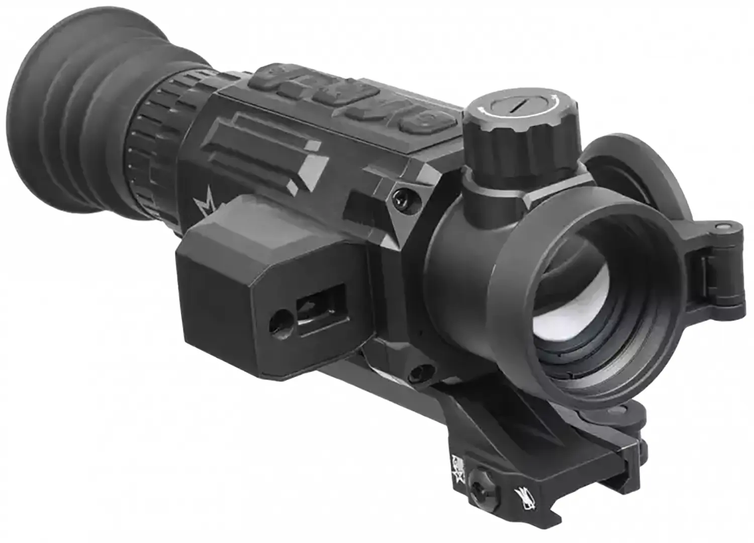 AGM Global Vision SECU35-384-LRF Secutor LRF 35-384 Thermal Black 3-24x75mm Multi Reticle, 1x/2x/4x/8x Zoom, 384x288 50Hz Resolution