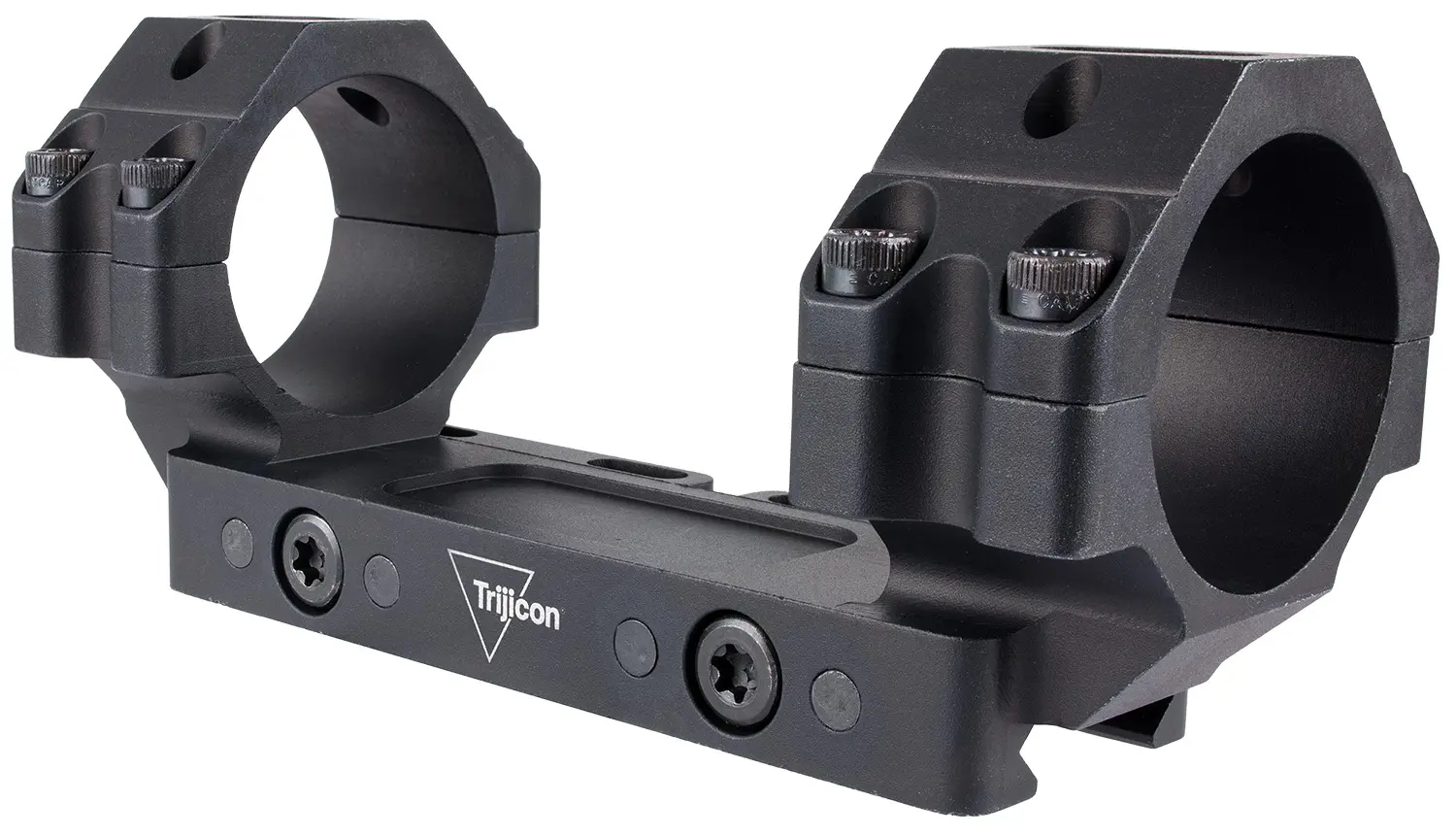 Trijicon AC22059 Bolt Action Scope Mount/Ring Combo Matte Black Aluminum 30 mm Tube, Picatinny Rail Mount