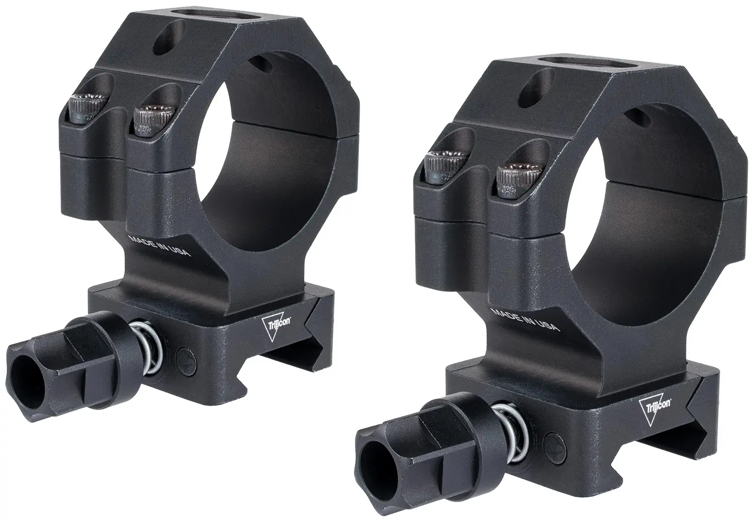 Trijicon AC22066 Scope Rings with Q-LOC Technology Matte Black 30mm High