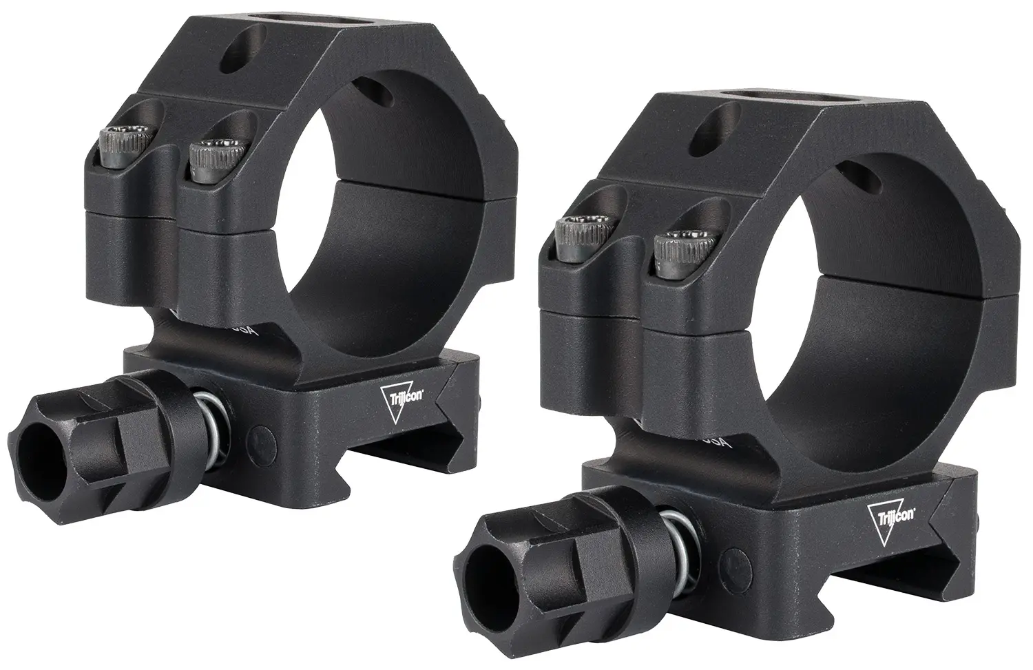 Trijicon AC22068 Scope Rings with Q-LOC Technology Matte Black 34mm Low