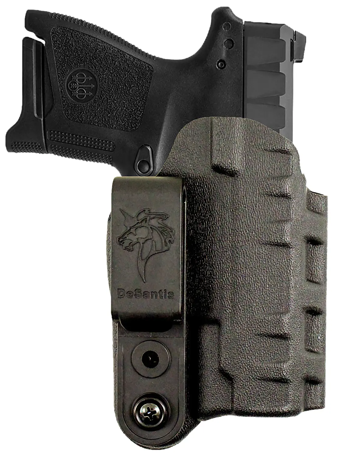 DeSantis Gunhide 137KJ1ZZ0 Slim-Tuk IWB Black Kydex Belt Clip Fits Rost Martin RMIC Ambidextrous