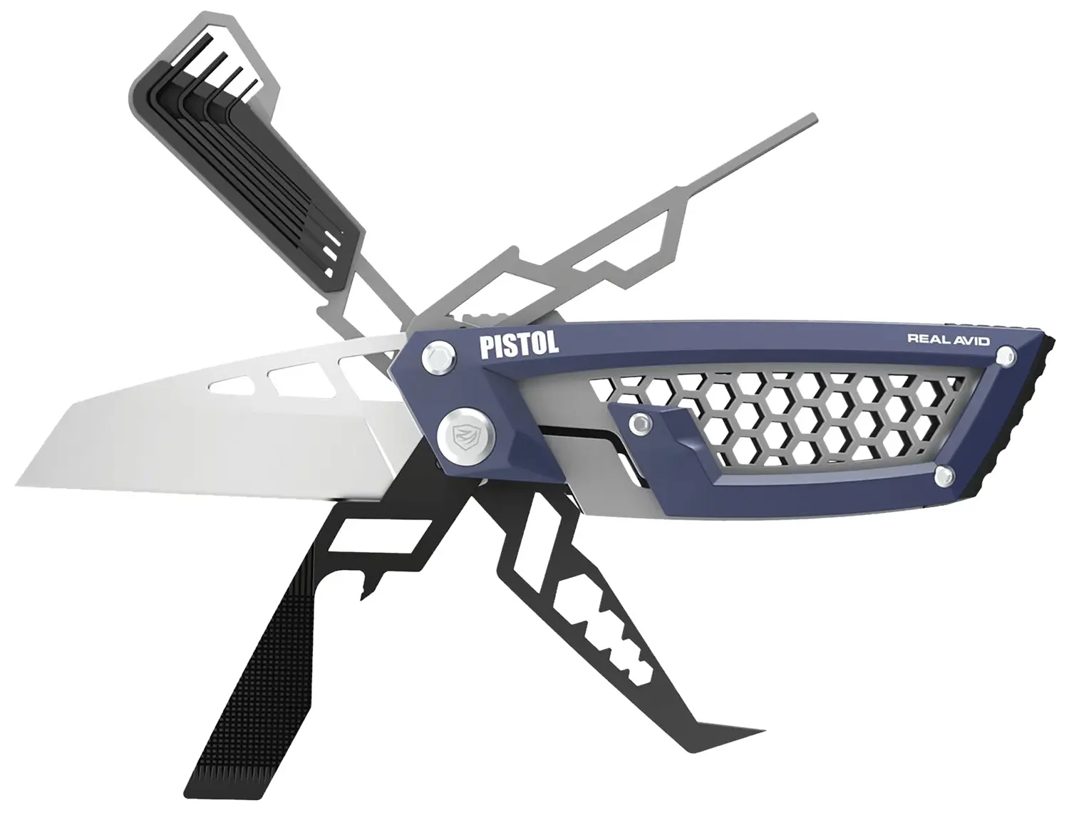 Real Avid AVGTEP Gun Tool Edge Pistol Stainless Steel 2.60" Wharncliffe