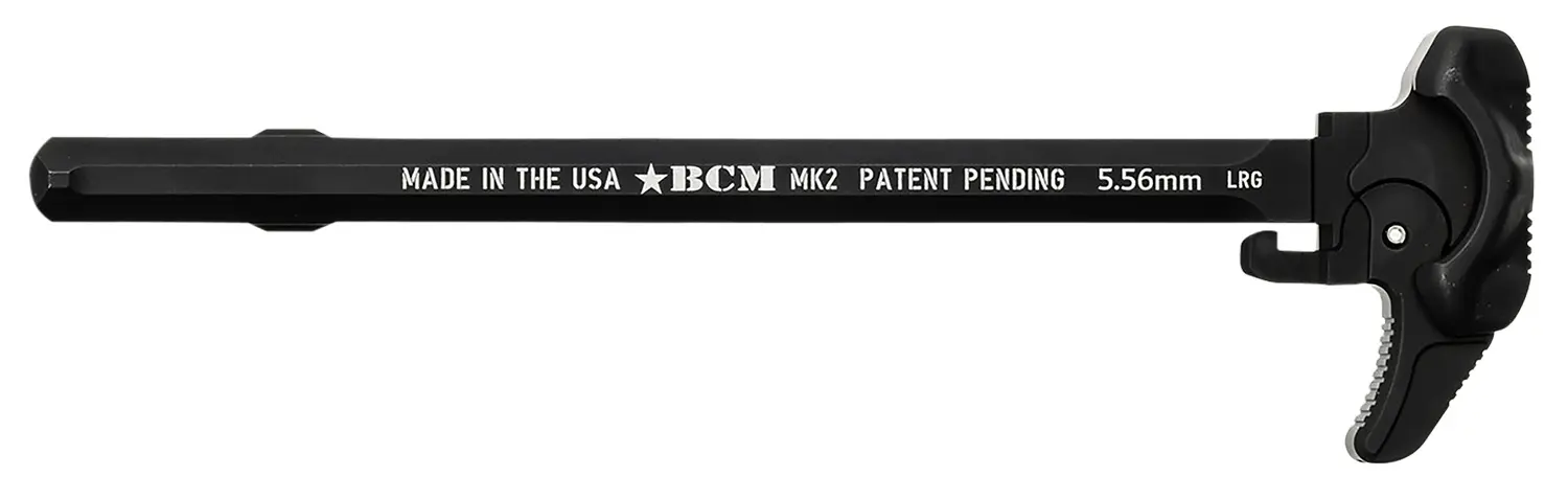 Scope rail for firearm attachment, made in the USA, compatible with 5.56mm rifles.