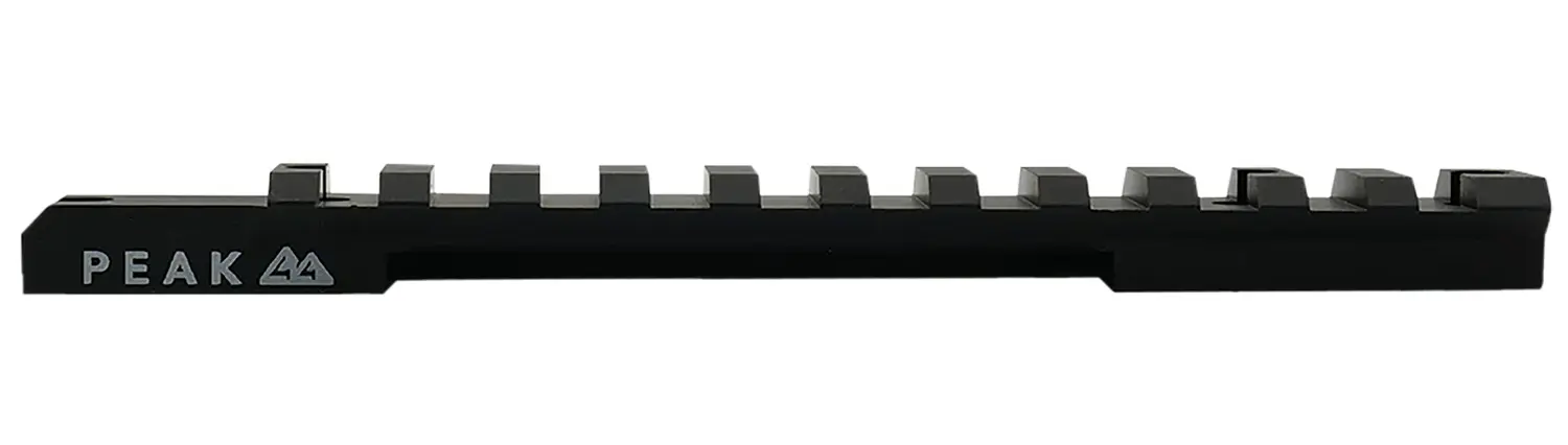 Weatherby J010006 Picatinny Rail Matte Black Aluminum Weatherby Vanguard Weaver Mount Short Action 20 MOA