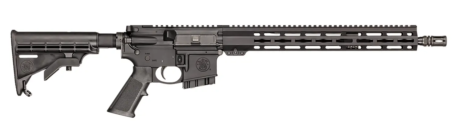 Smith & Wesson 13952 M&P15 Sport III 223 Rem/5.56 NATO 10+1 16" Black Armornite Threaded Barrel, Black Picatinny Rail Aluminum Receiver, 6 Position Black Synthetic Stock, Black Polymer Grip