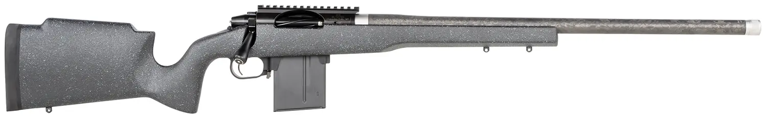 Proof Research 137857 Elevation MTR 2.0 6.5 PRC 22" Carbon Fiber Match Grade Threaded Barrel, Black Cerakote Steel Receiver w/Picatinny Rail, Black Granite Fixed Proof Carbon Fiber Stock, Right Hand