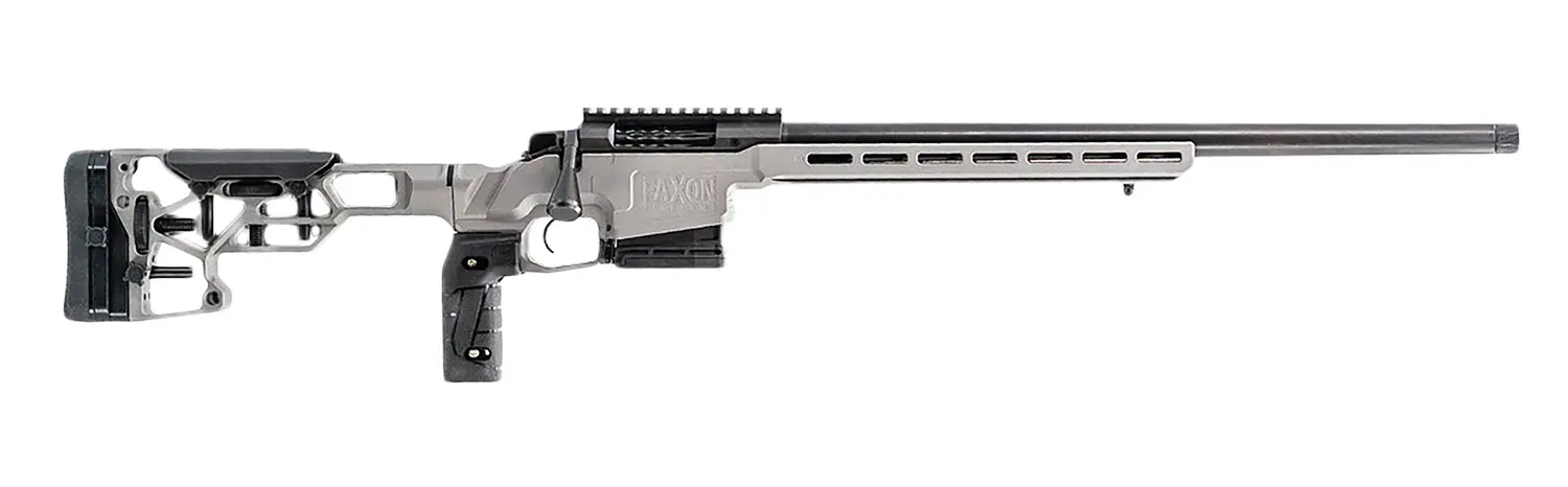 Faxon Firearms FX700SA308C01 FX7 308 Win 5+1 22" Salt Bath Nitride Recessed Target Crown Steel Barrel Light Grey Stock