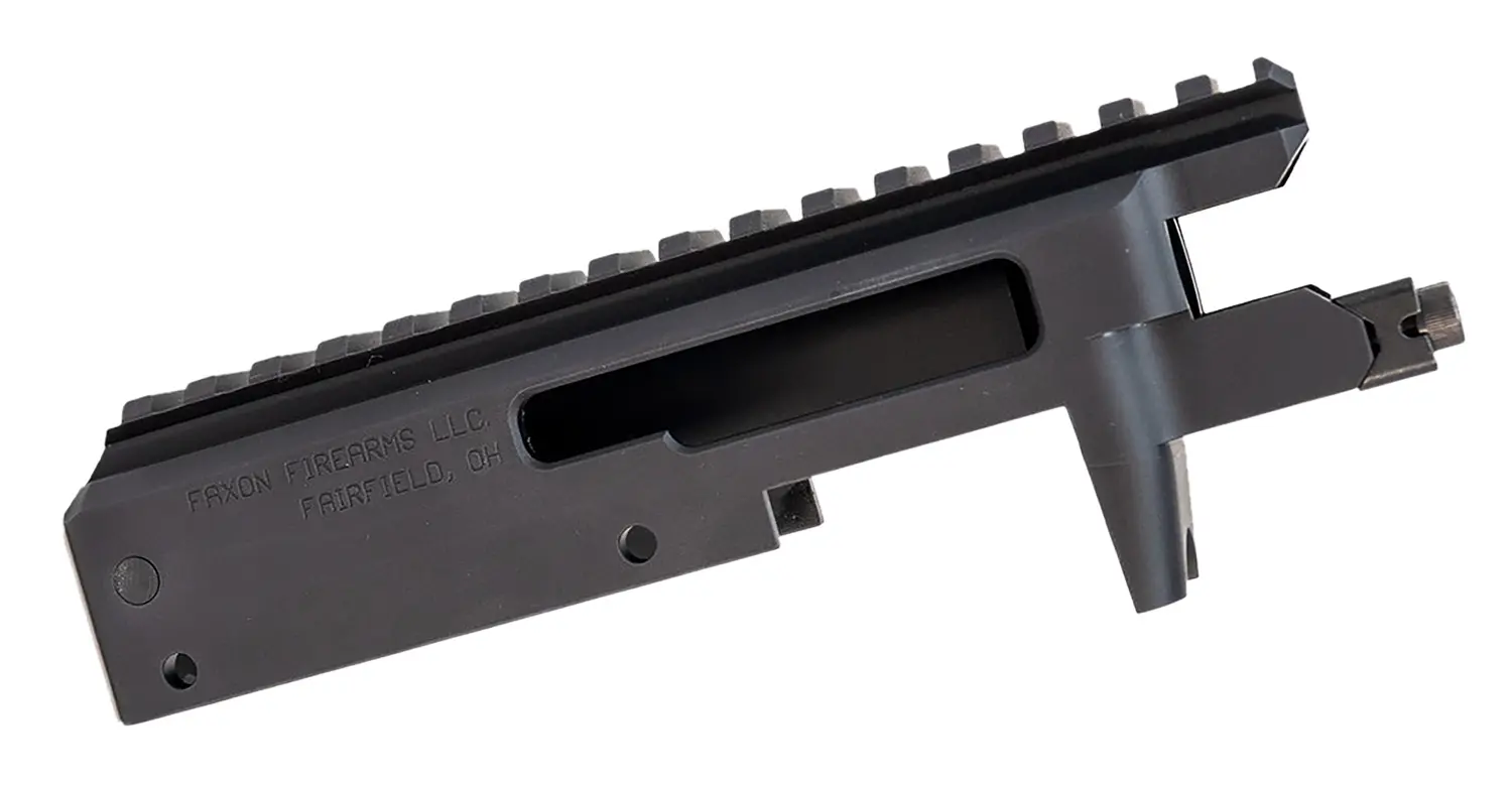Faxon Firearms FF22RECEIVER01 Rimfire FF-22 Receiver Kit for 10/22 .22 LR Aluminum Black Anodized