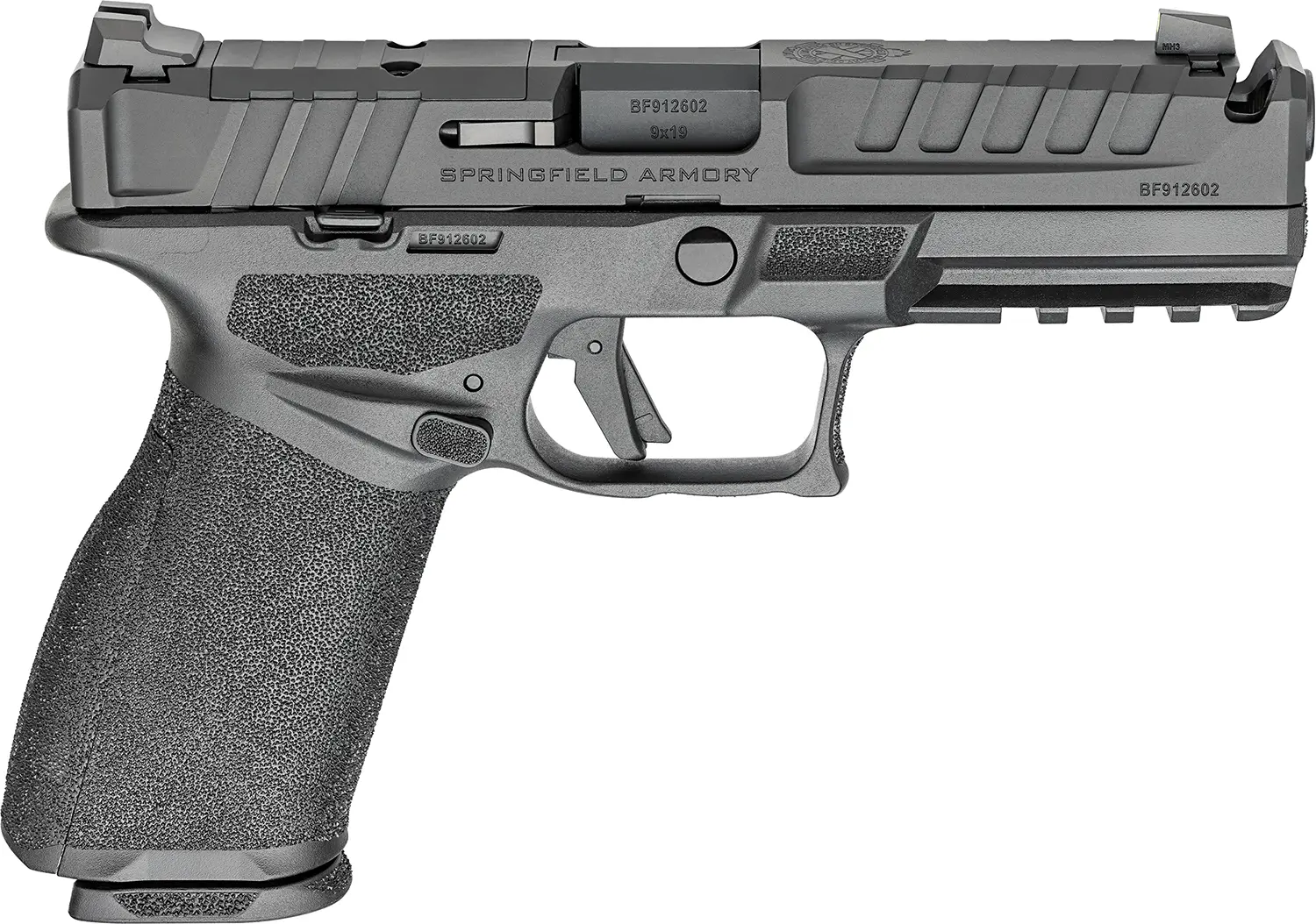 Springfield Armory EC9459BLCUCOMP Echelon 9mm 10rd 4.50" Black Melonite Optic Ready/Integral Compensator