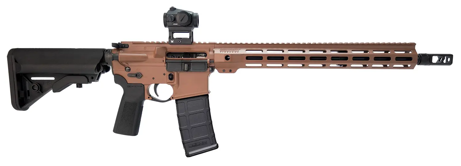 Bushmaster 0010006H212 Bravo Zulu 5.56 NATO 30rd 16" Salt Bath Nitride 7075 Aluminum Alloy Receiver H Series Cerakote Grip