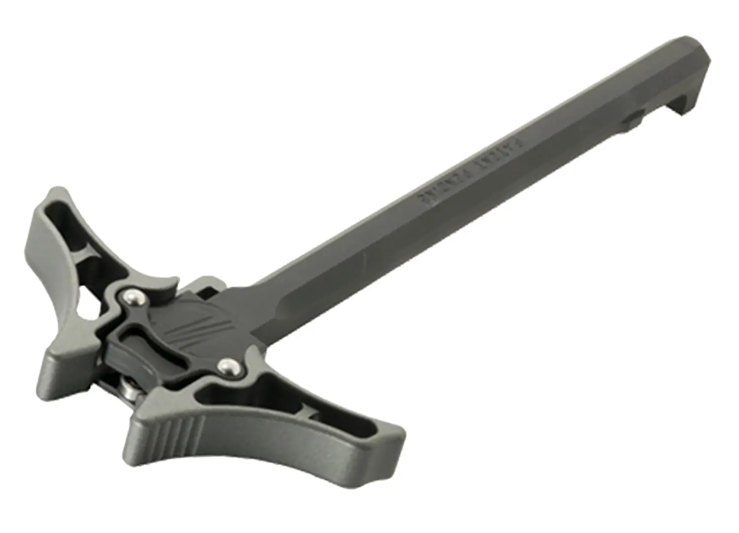 Bolt carrier scraper for firearm maintenance.