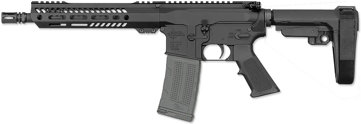 Rock River Arms DS2144 LAR-15M RRAGE 223 Rem/5.56 NATO 30+1 10.50" Black Anodized Steel Threaded Barrel, M-LOK Handguard, Black Aluminum Picatinny Rail Receiver, Black Polymer SBA3 Brace & Black Grip