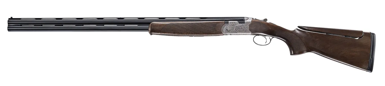 Beretta USA J686S1232BFL 686 Silver Pigeon I Sporting 12 Gauge 3" 2rd 32" Black Over/Under Vent Rib Barrel, Silver Engraved Steel Receiver, Adj B-Fast European Walnut Stock, Left Hand