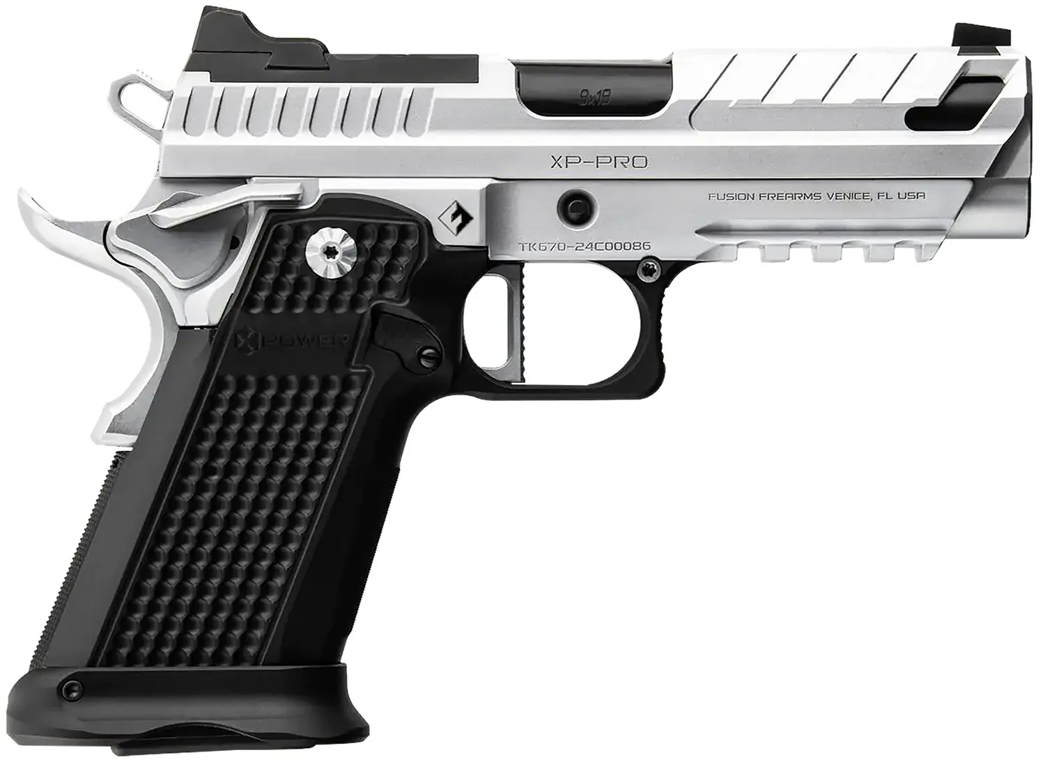 FUSION XP-9-C XP PRO 9MM 4" 17R CHROME