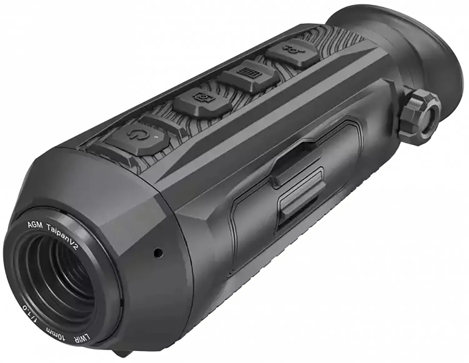 AGM Global Vision TAIP15-256-2 Taipan V2 Thermal Monocular Black 2x/4x/9x/17.50x 256x192, 50 Hz Resolution