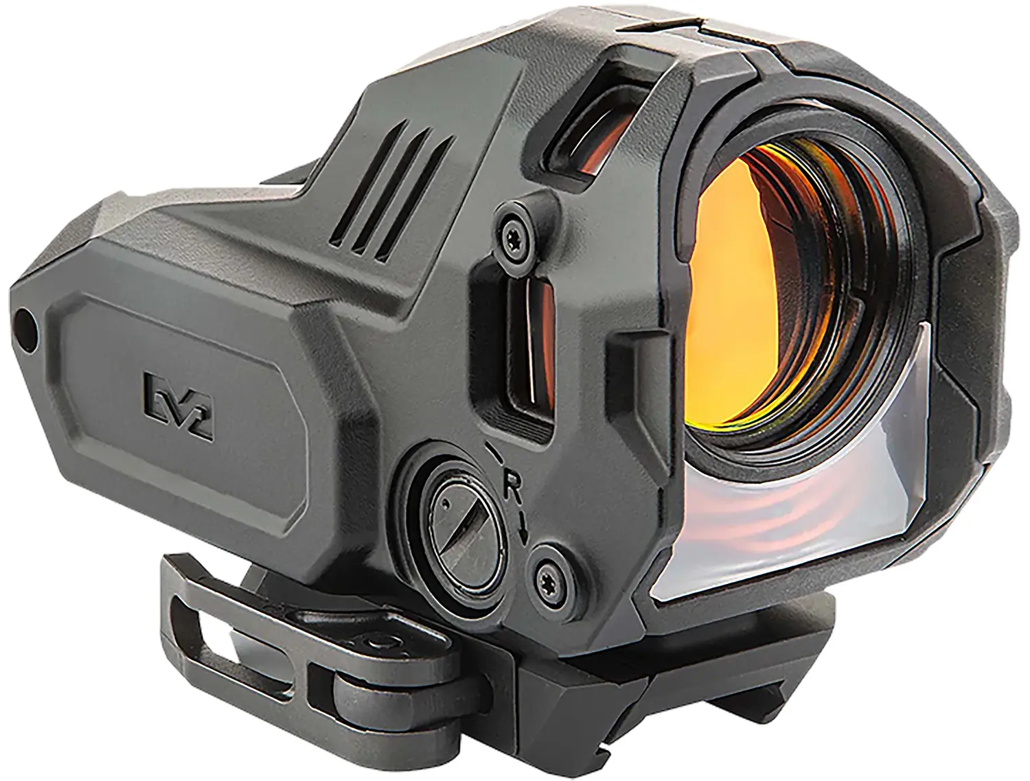 Meprolight USA 56223270 M22 Pro Black 3.5/40 MOA Bullseye Amber Reticle