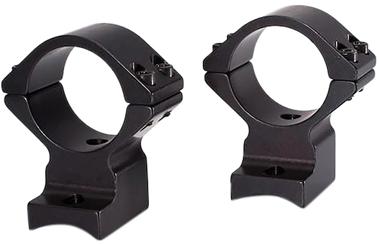 Talley 94X719 Scope Mount/Ring Combo Black Anodized Aluminum 1" Tube, Savage (8-40) Round Receiver w/Accutrigger, Medium Rings