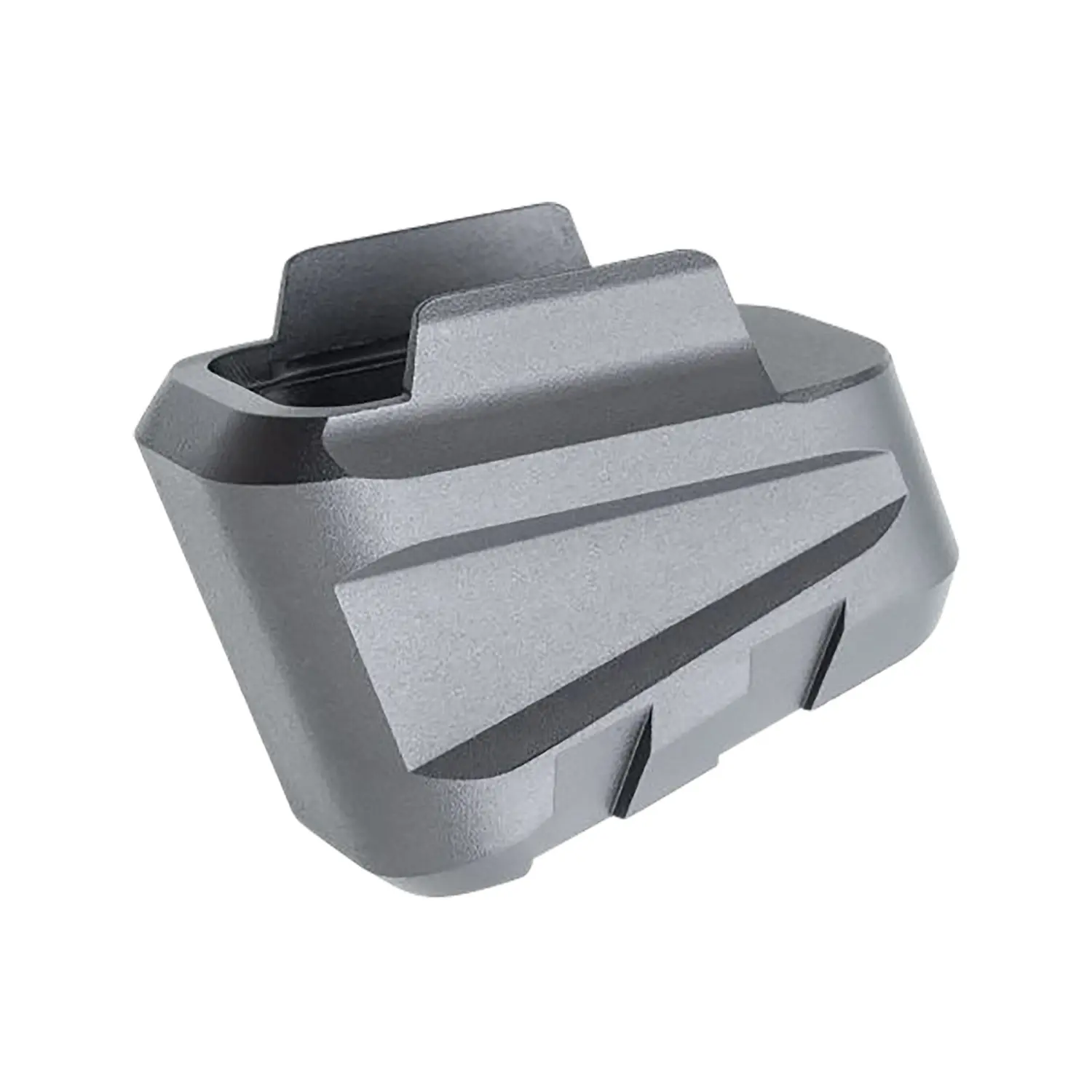 Tyrant CNC TDP320MAGEXGREY Magazine Extension Fits Sig P320 5rd Grey Aluminum