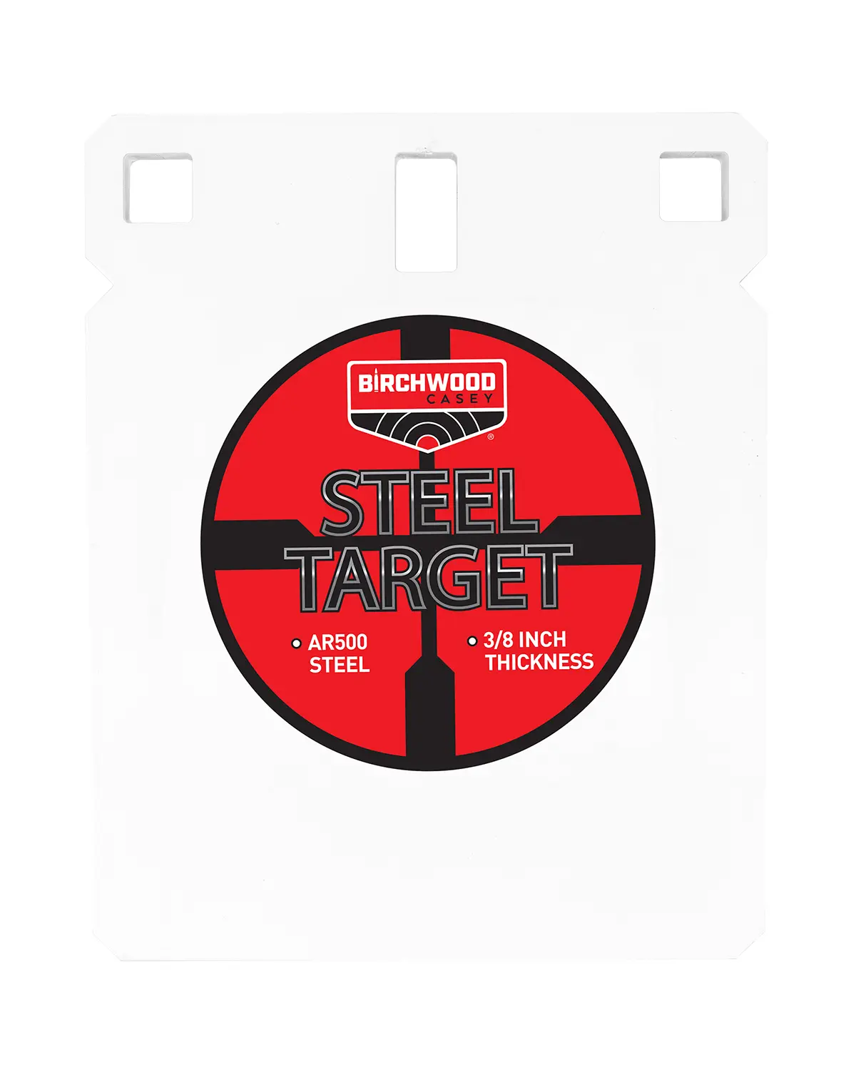 Birchwood Casey BC-SQR8-38 Centerfire Target 3/8" AR500 Steel 8" Square Gong