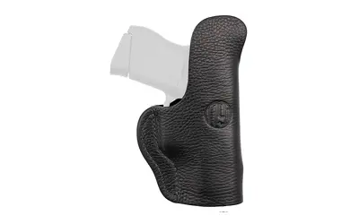 Holster for concealed carry with white firearm.