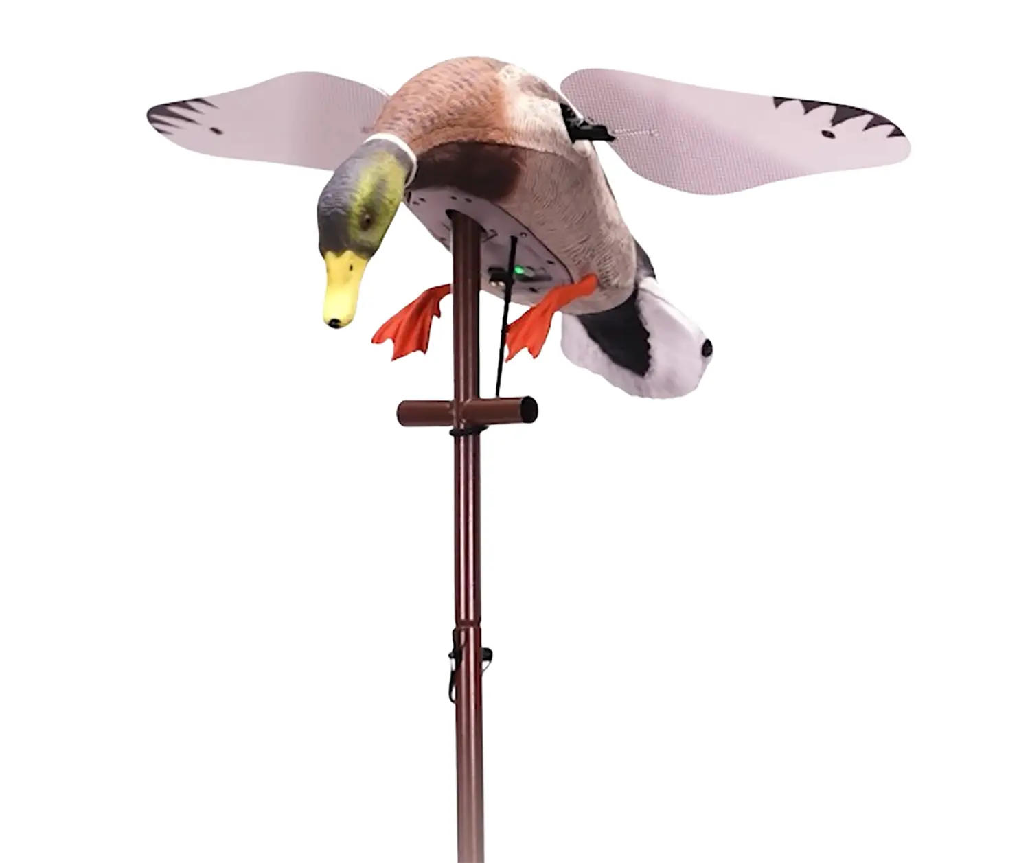 Higdon Outdoors 55054 Flasher Pro Mallard Drake Species Multi-Color Includes Remote