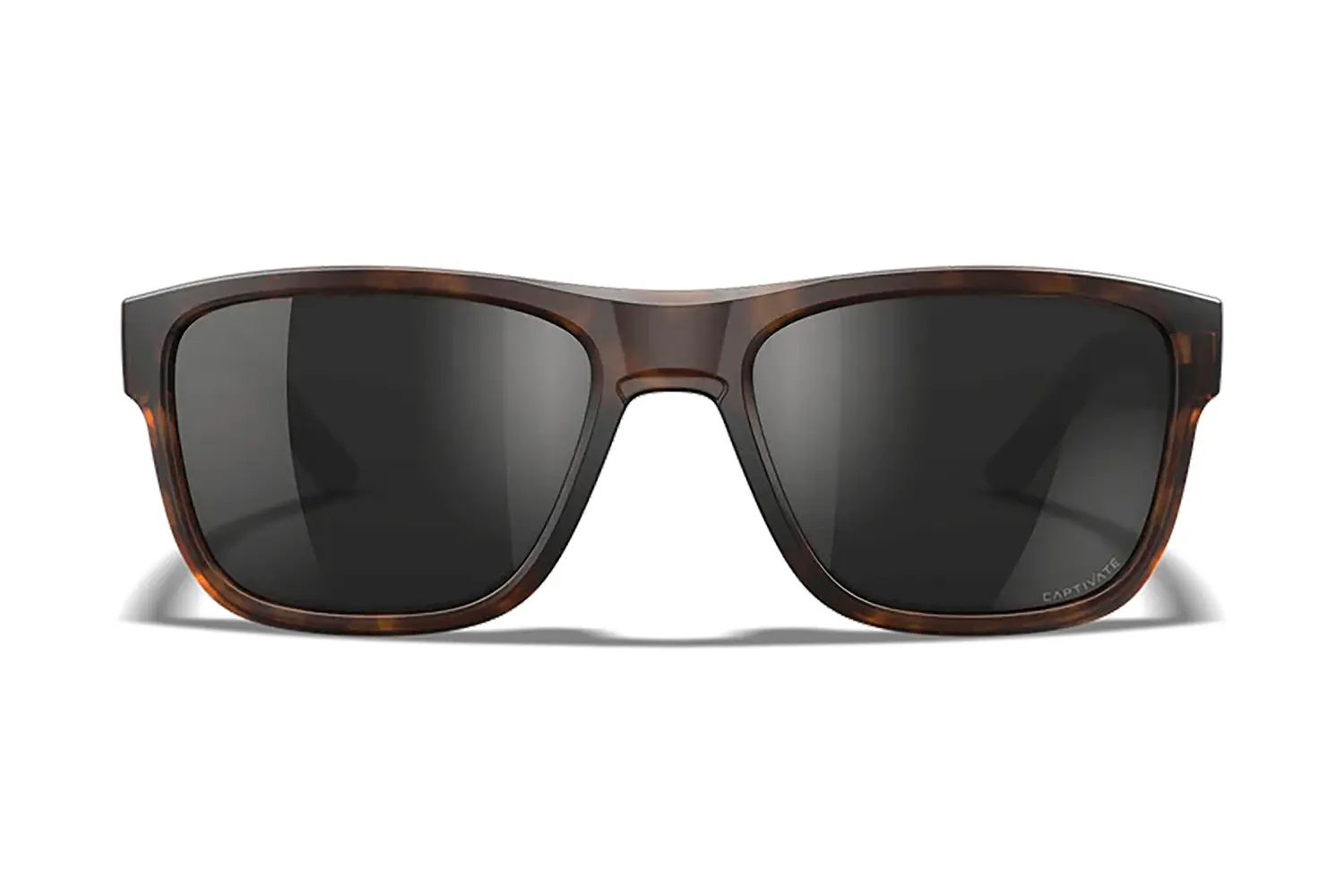 Wiley X AC6OVN15 Ovation Black Mirror Lens Polycarbonate Matte Tortoise Frame