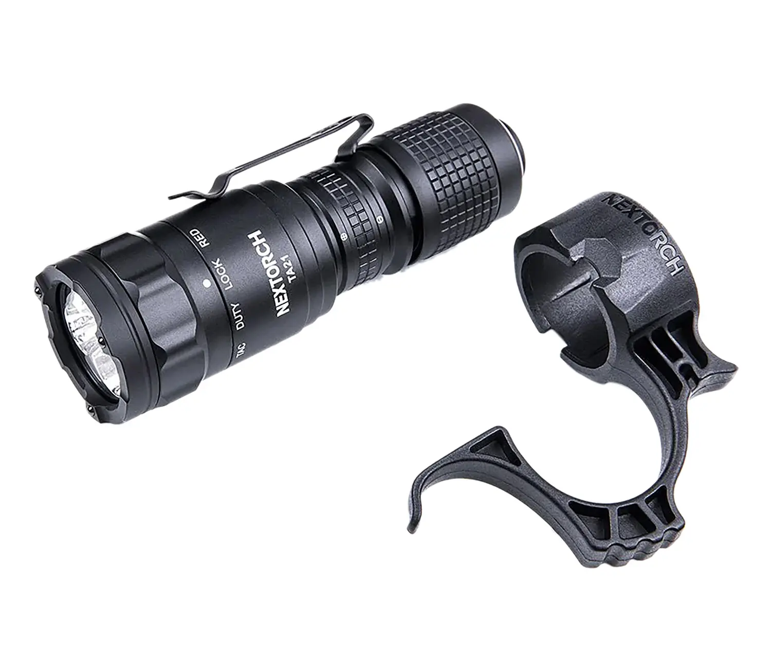 Nextorch Tactical Flashlight Set Black 1300 Lumens