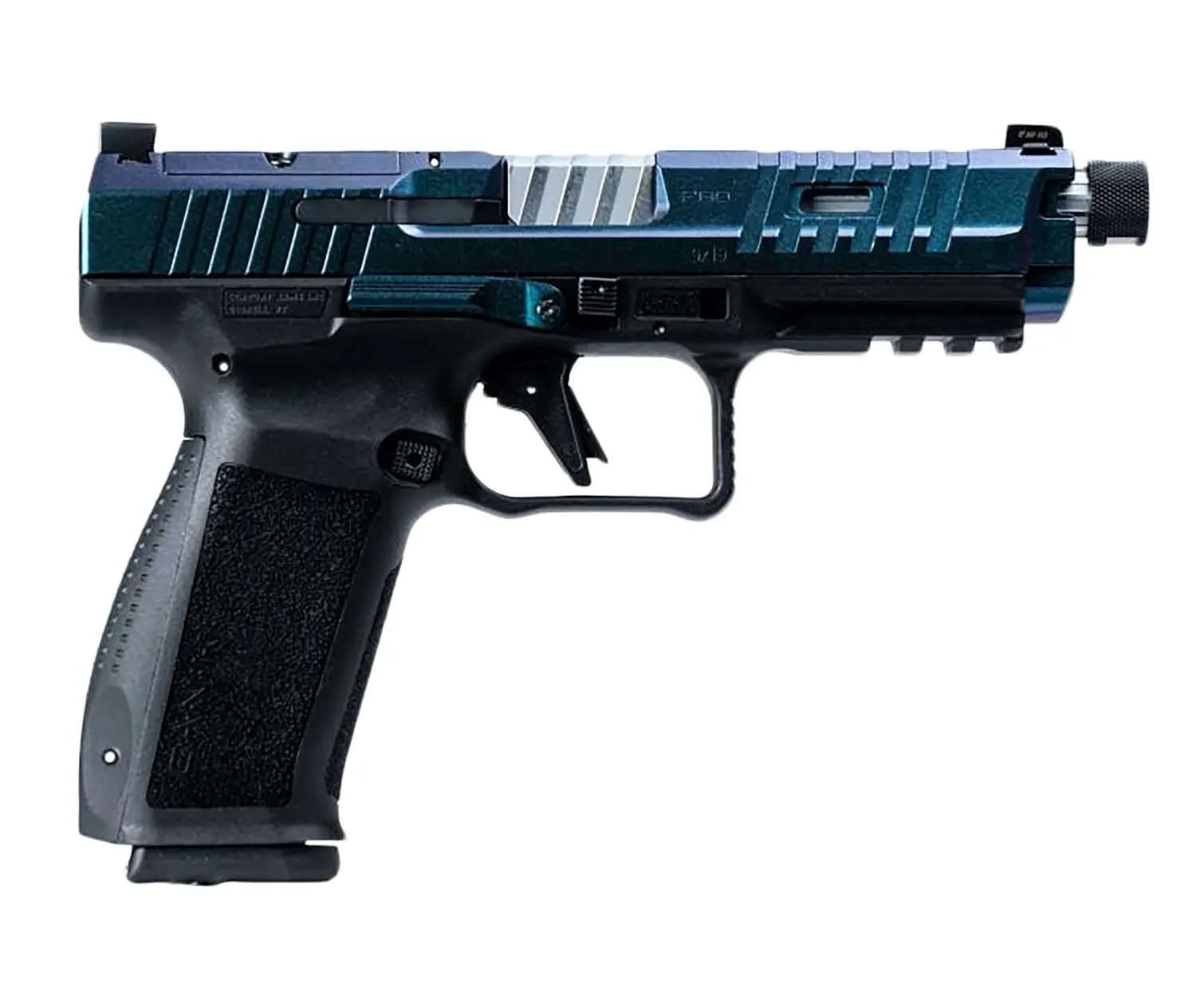 CIA HG8342SB-N METE SFT PRO 9MM 5 18R STGRY/BLK